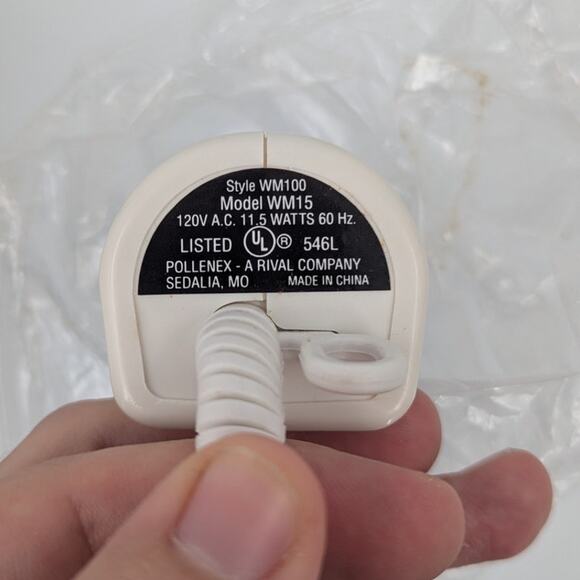 Tested & Working Pollenex Power Massage WM15 Variable Speed Angled Back Massager - Picture 5 of 5